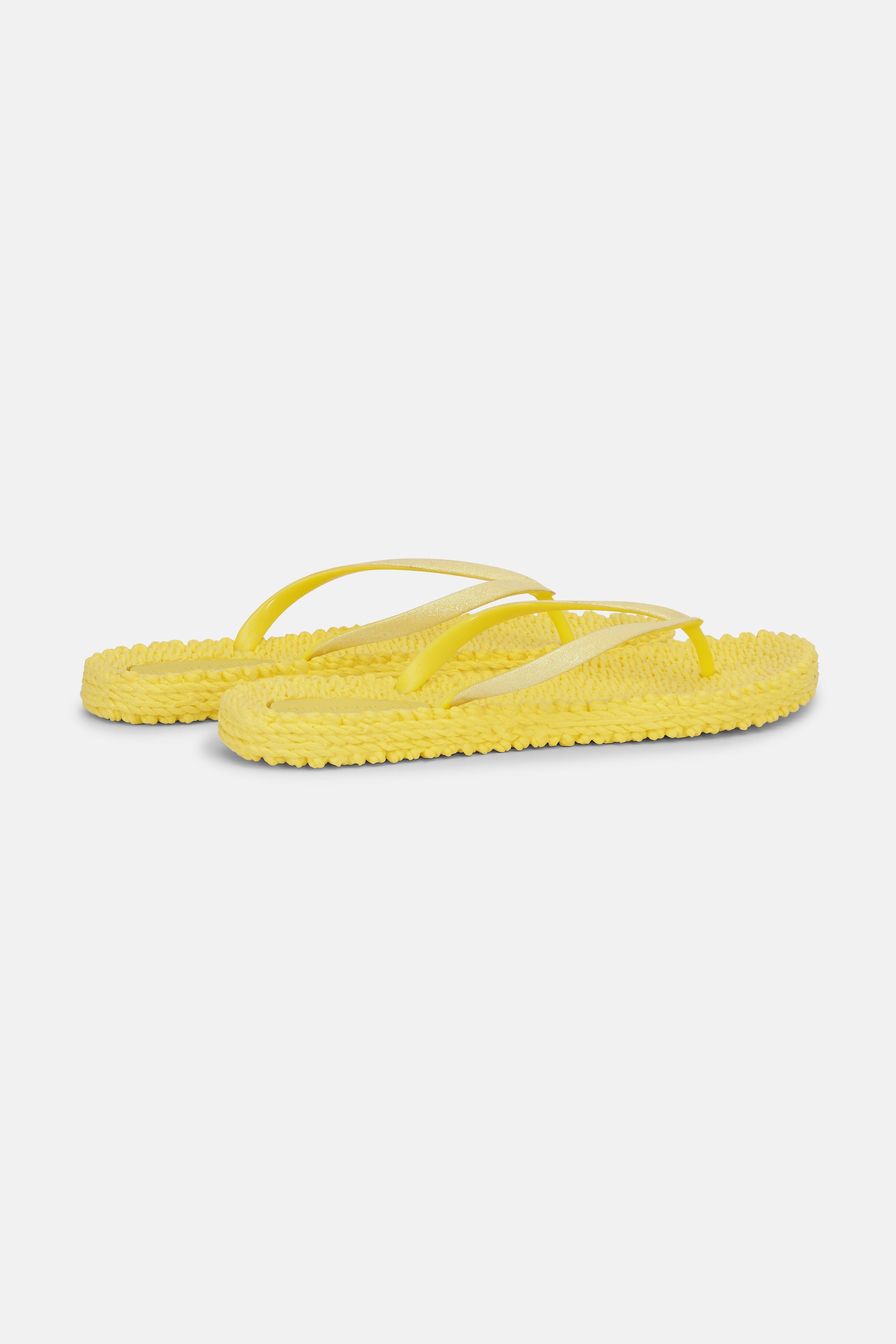 Tongs Glitter - Pale Banana
